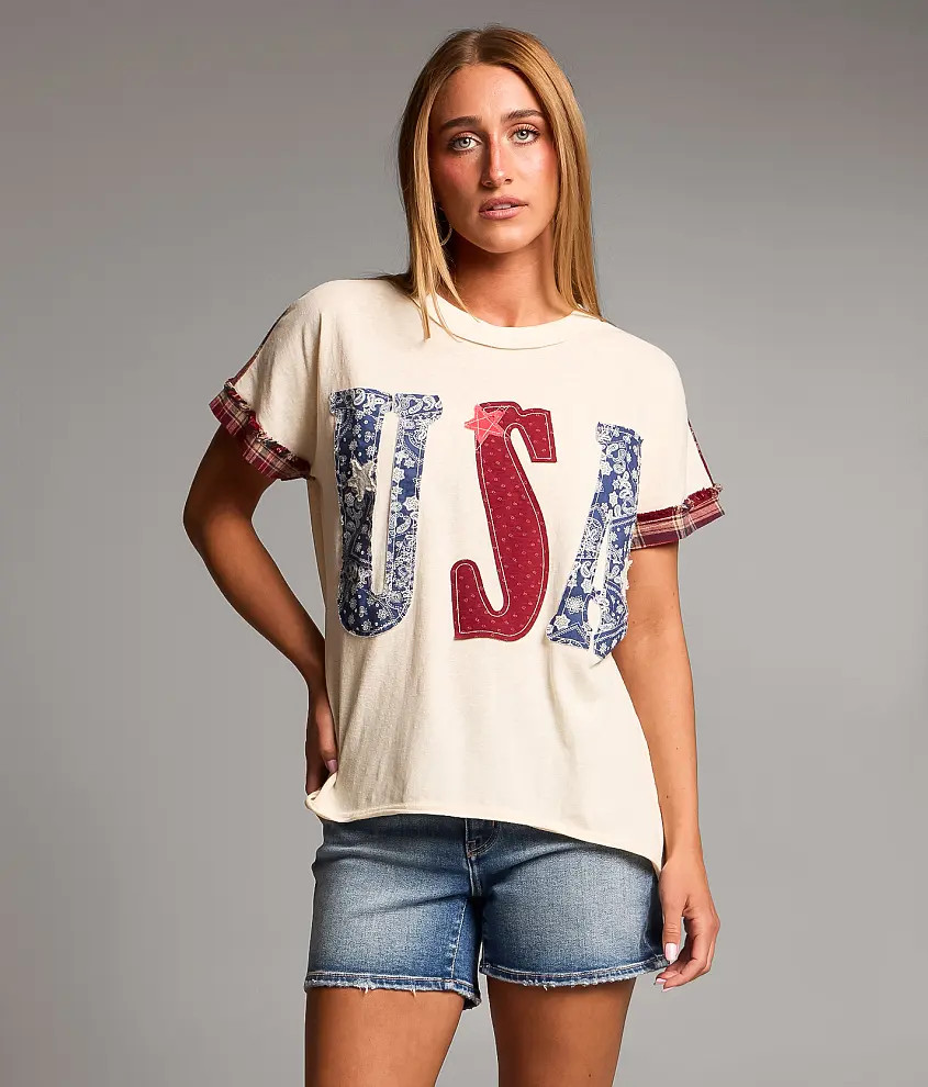 USA Patch T-Shirt | Buckle