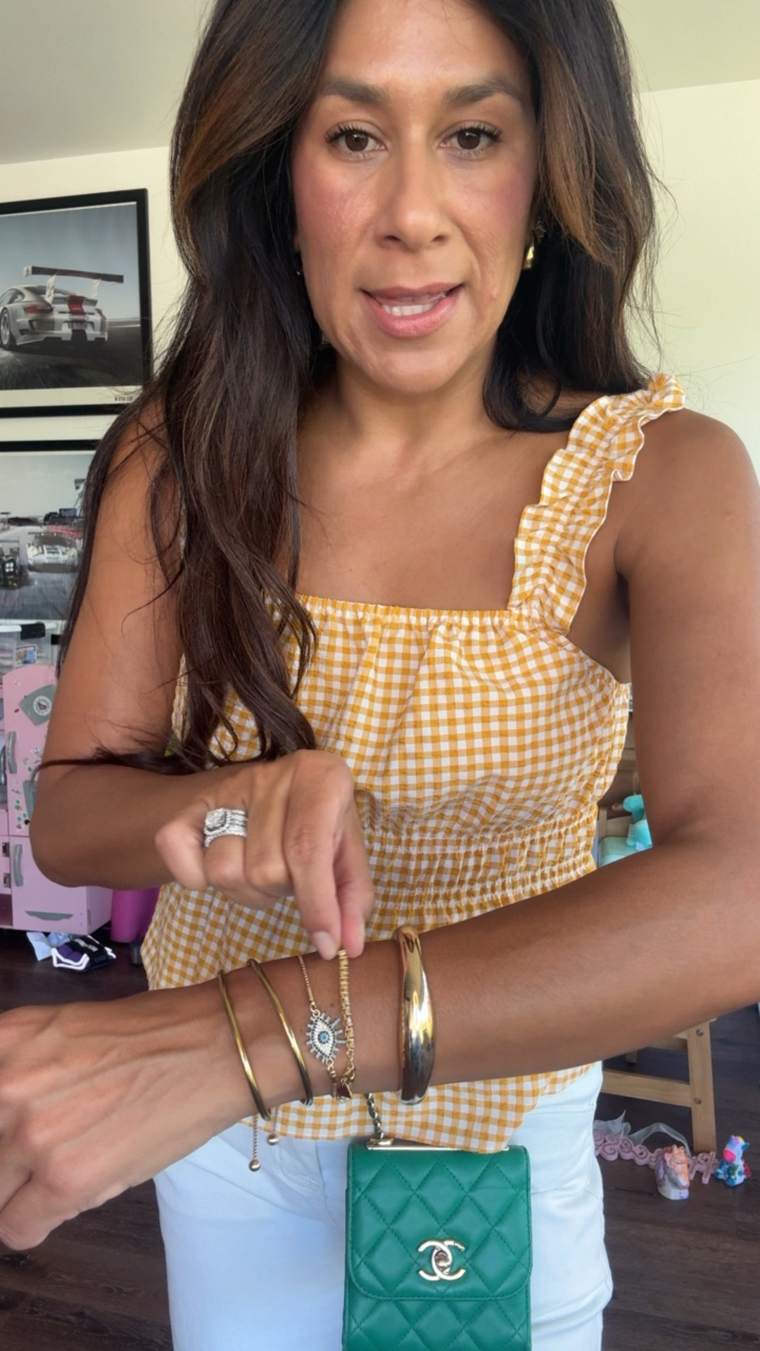 My bracelet stack. I have worn this stack all summer long! Absolutely love the combo! 

#LTKSeasonal #LTKFindsUnder50