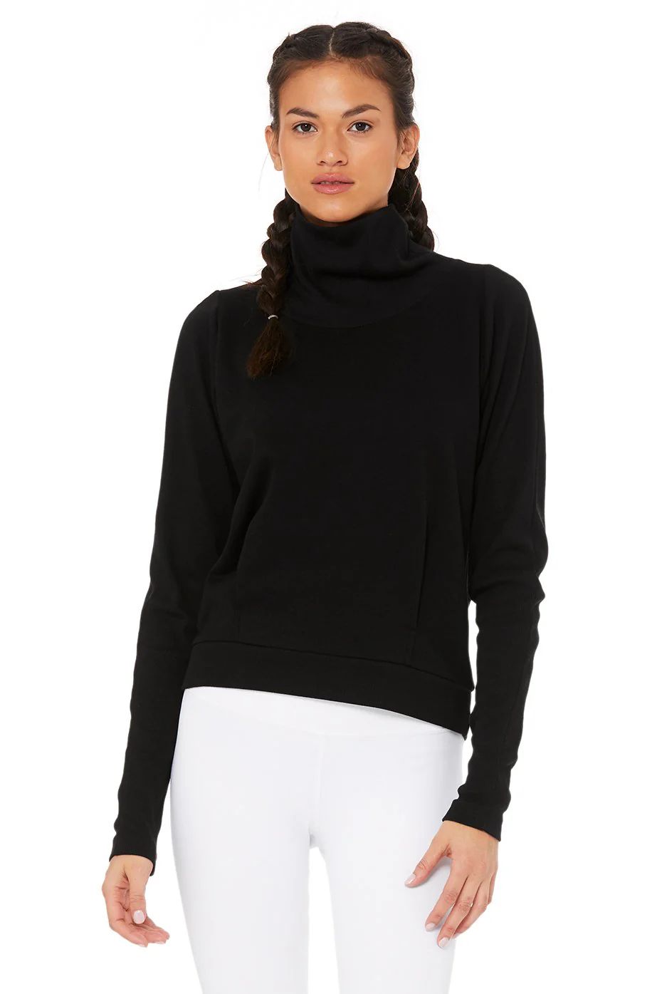 Alo YogaÂ® | Clarity Long Sleeve Top in Black, Size: XS | Alo Yoga