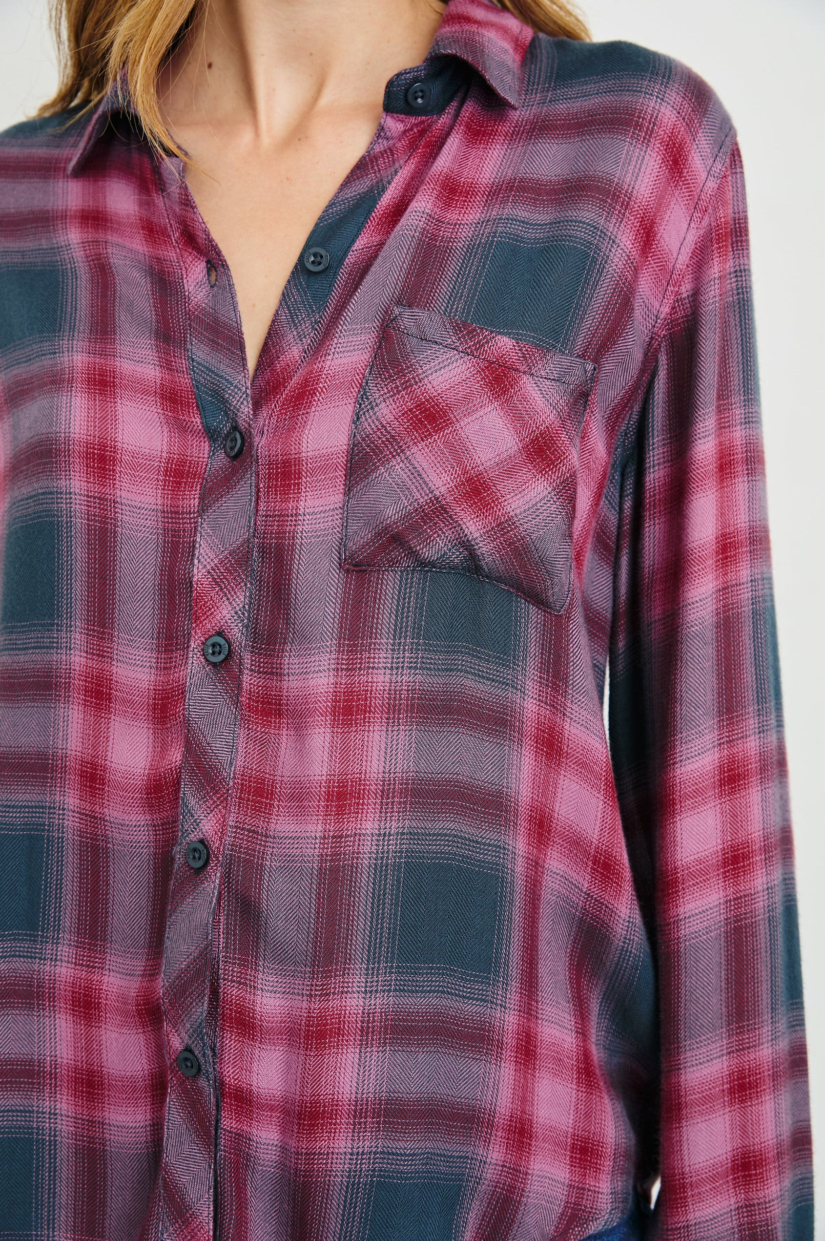 HUNTER SHIRT - SAPPHIRE INDIGO | Rails UK
