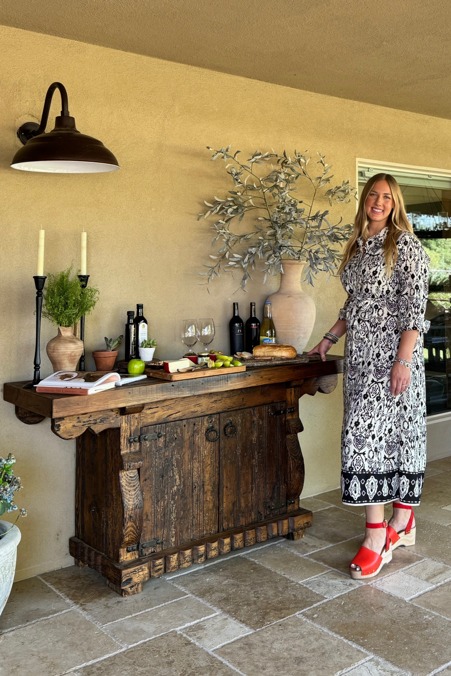 Outdoor Patio Dining al fresco Styling

candle holder | pottery | faux olive stems | cutting board | acrylic wine glass | outdoor serveware

#LTKFindsUnder50 #LTKHome #LTKSummerSales