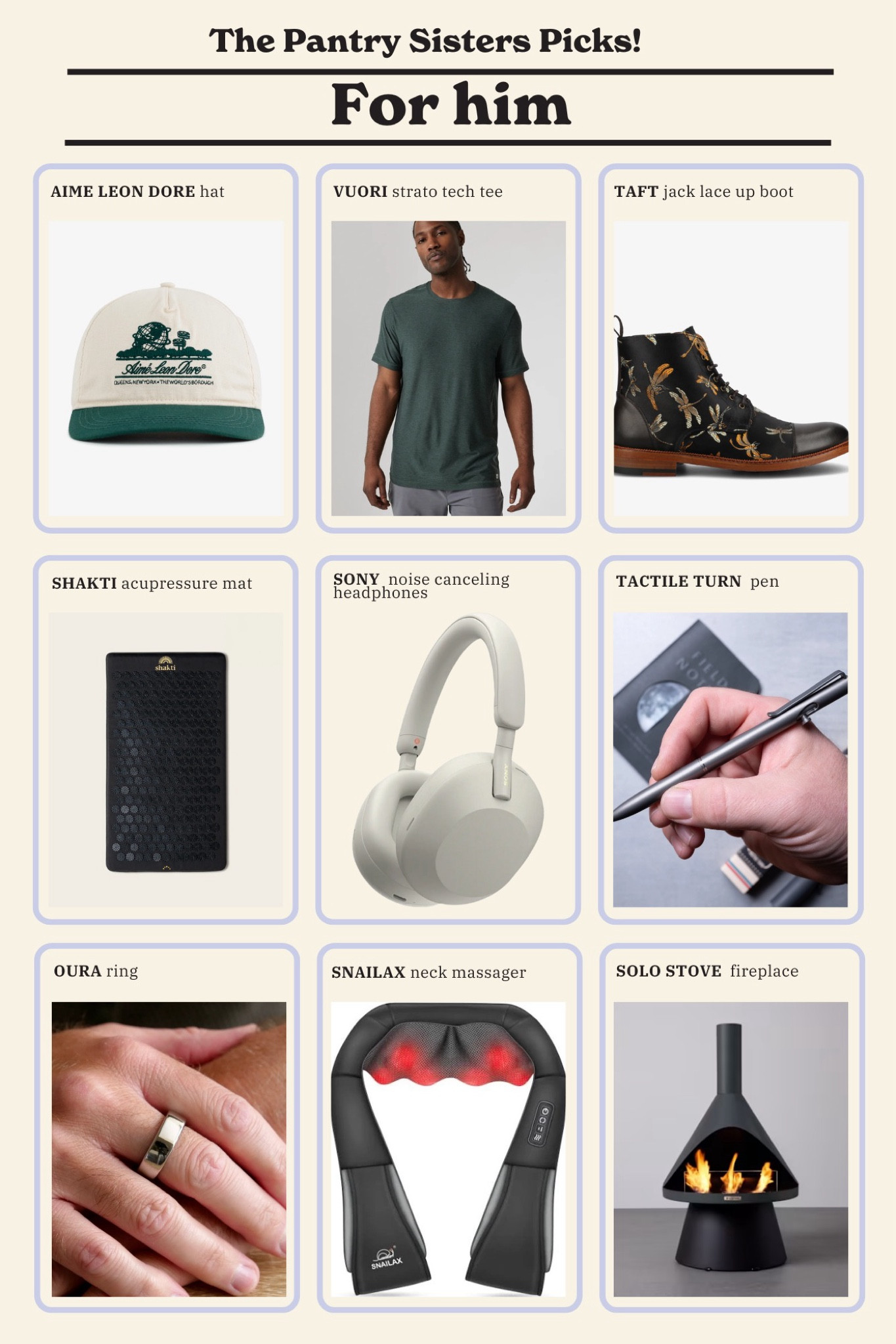 The Pantry Sisters Gift Guide: FOR HIM

#LTKGiftGuide #LTKHoliday #LTKCyberWeek