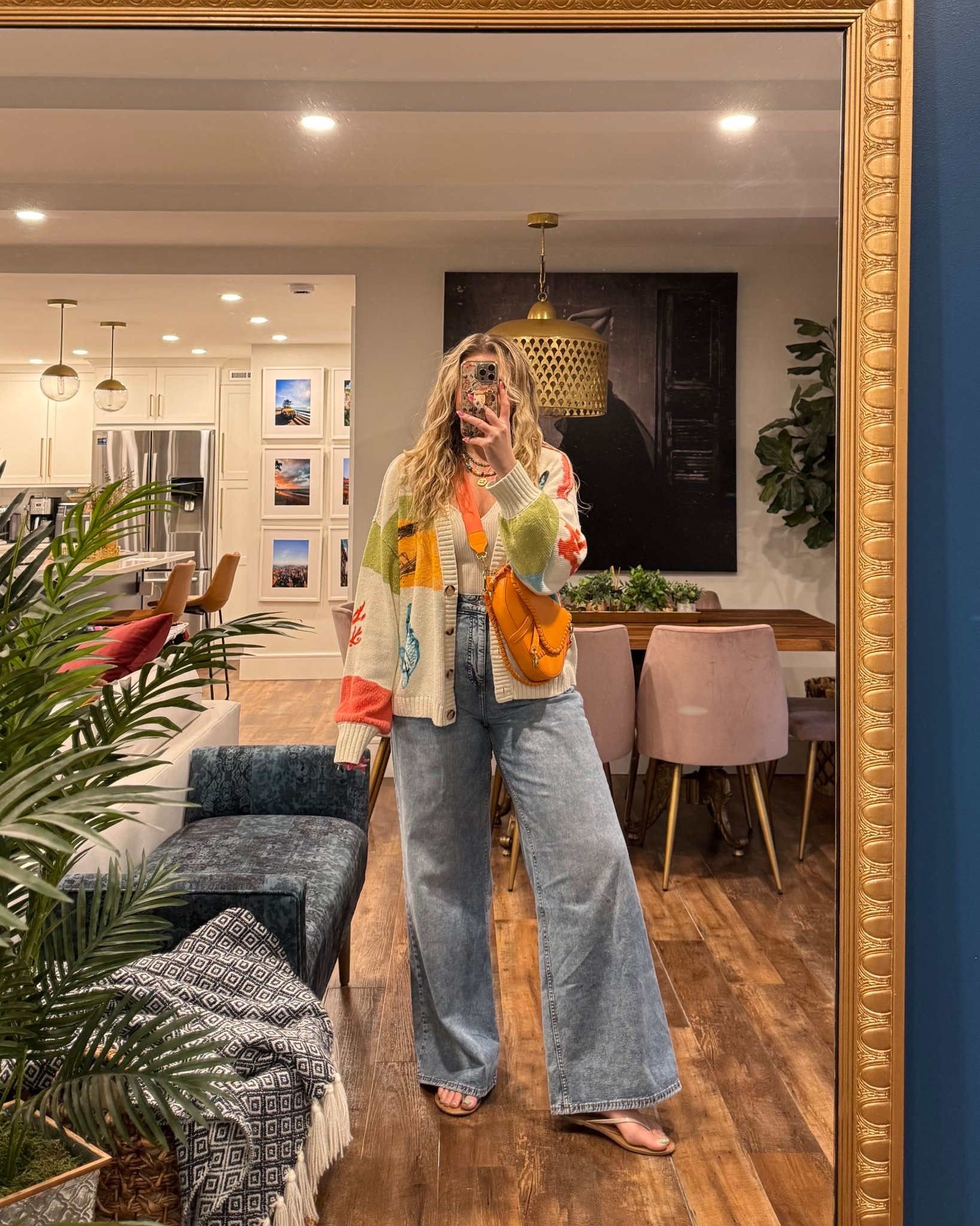 Casual summer outfit, summer sweater, wearing a large in the sweater and 12 in the pants 

#LTKStyleTip #LTKMidsize #LTKSeasonal