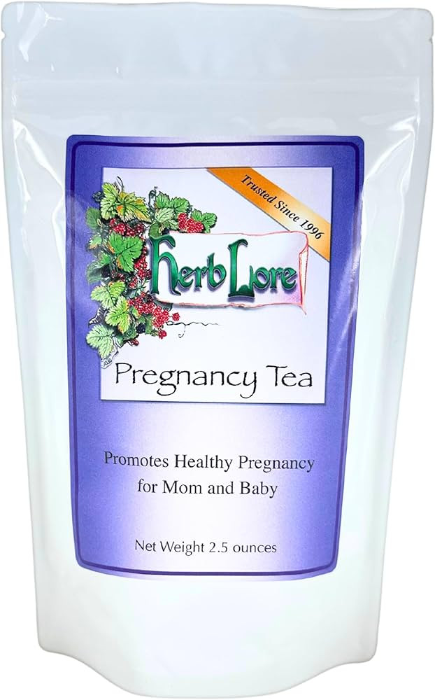 Pregnancy Tea - 60 Cups Loose Leaf - First Trimester to Third Trimester Labor Prep Tea with Red R... | Amazon (US)
