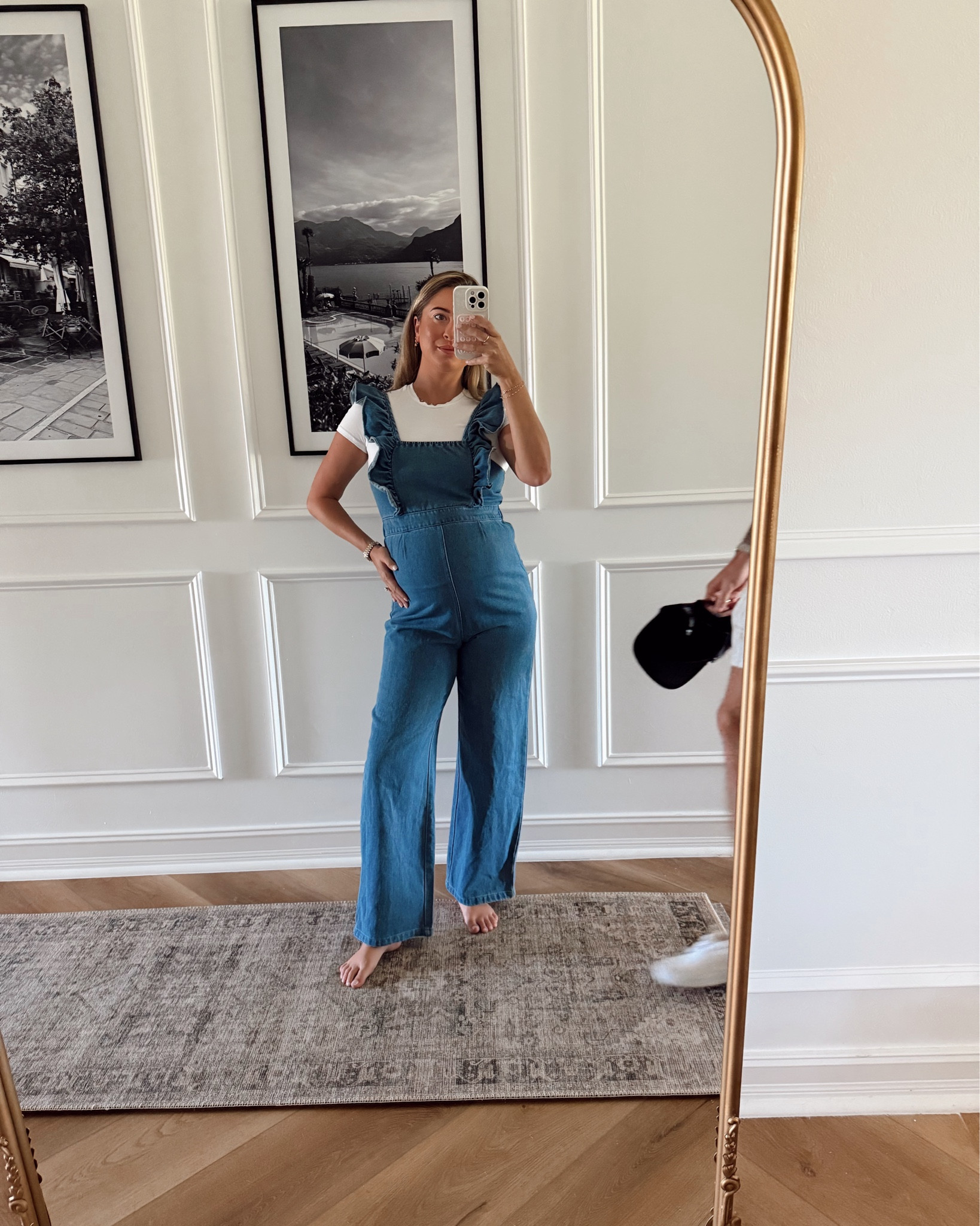 Bumpstyle bump friendly overalls maternity jumper 

#LTKFindsUnder50 #LTKStyleTip #LTKBump