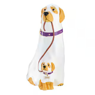 2.5 ft. Battery Operated Halloween Classics LED Golden Retriever Ghosts | The Home Depot