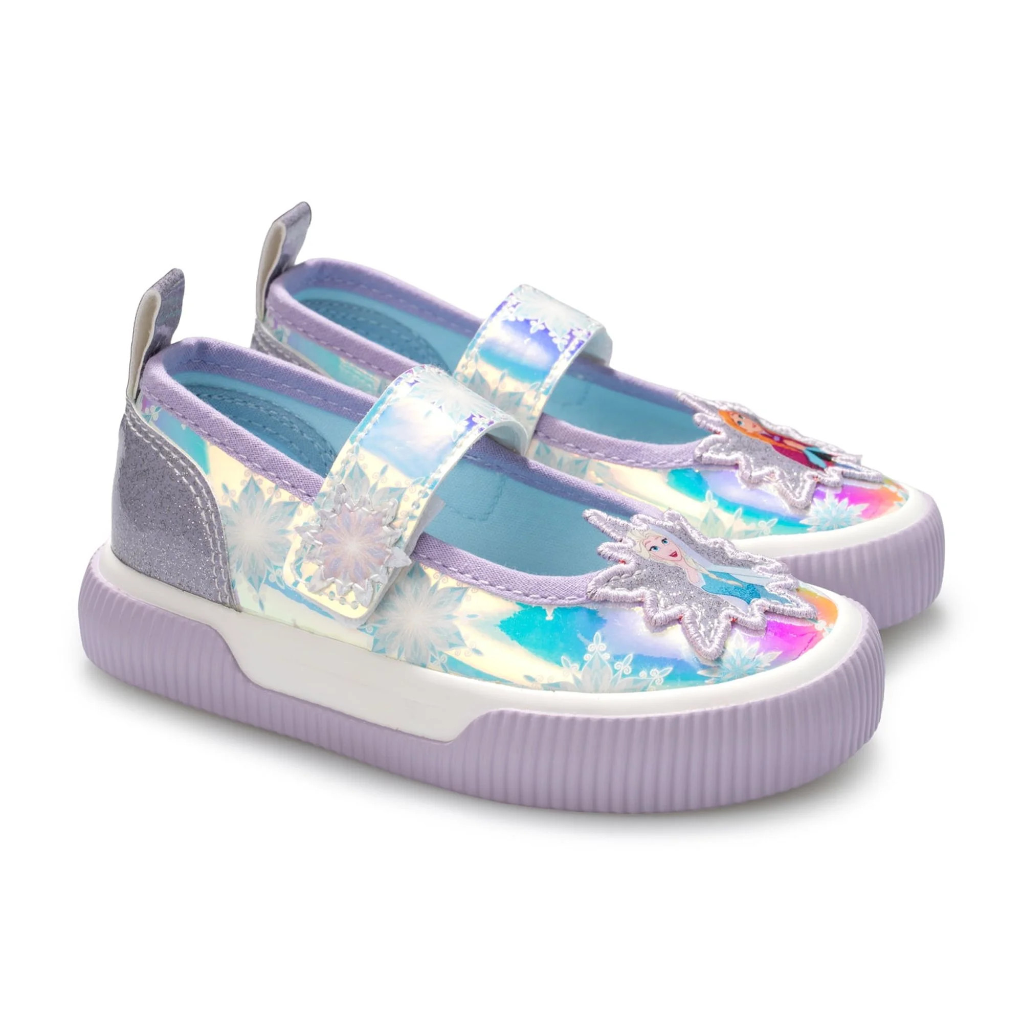 Frozen Toddler Girls Mary Jane Sneaker | Walmart (US)