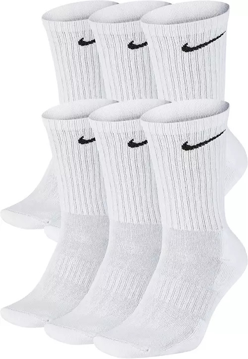 Nike Dri-FIT Everyday Cushioned Training Crew Socks – 6 Pack | Dick's Sporting Goods