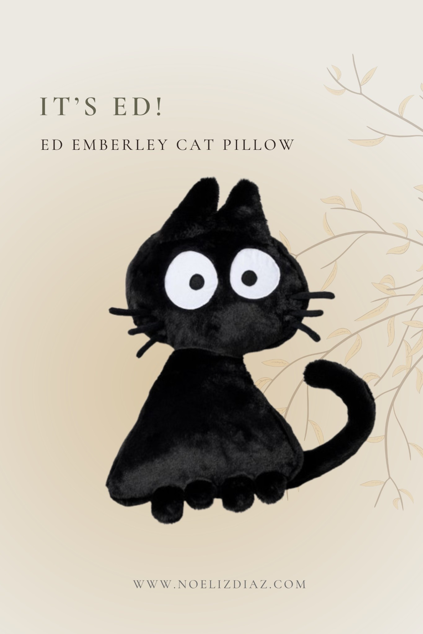 The perfect spooky little kitten pillow for your fall/ Halloween decor! #super soft and such a cute! A great way to add some contrasts to light colored sofas! #interiors #spooky #decor #halloween #falldecor 

#LTKSeasonal #LTKParties #LTKHome