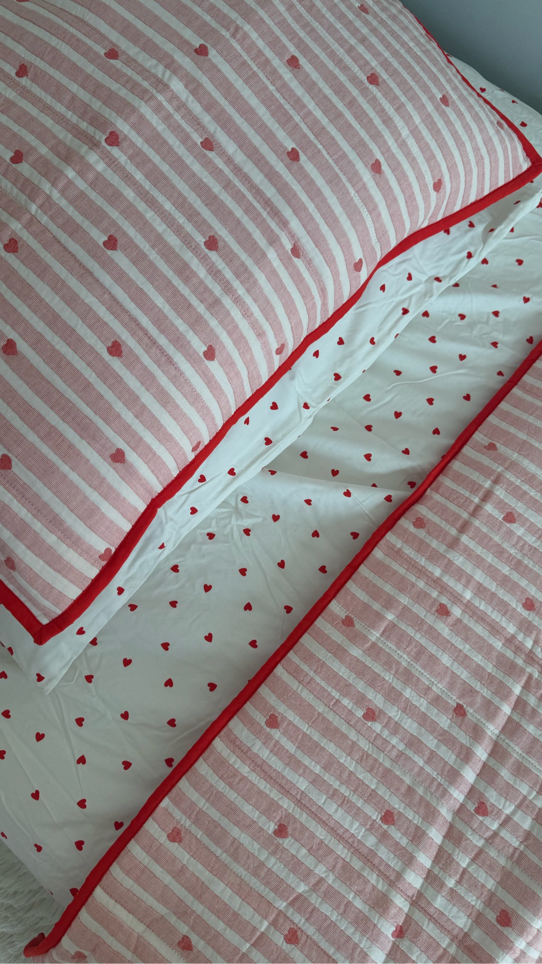 A little Valentine’s Day magic for the kids’ room 💘 Target always nails seasonal bedding—cute, cozy, and affordable.

TargetFinds
#TargetStyle
#TargetHome
#KidsRoomDecor
#KidsBedroom
#ValentinesDayDecor
#ValentinesDayHome
#SeasonalDecor
#KidsDecor
#HeartDecor
#AffordableDecor
#HomeInspo
#MomLifeDecor
#CozyHome
#LTKHome
#LTKKids
#LTKFinds

#LTKSeasonal #LTKHome #LTKFindsUnder50