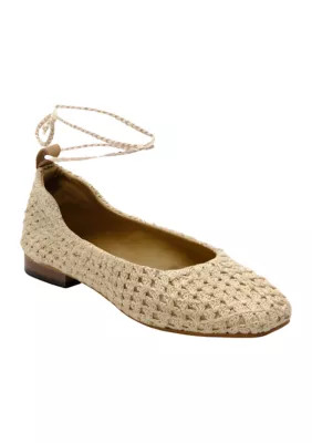 Free People Ellie Crochet Ballet Flats | Belk