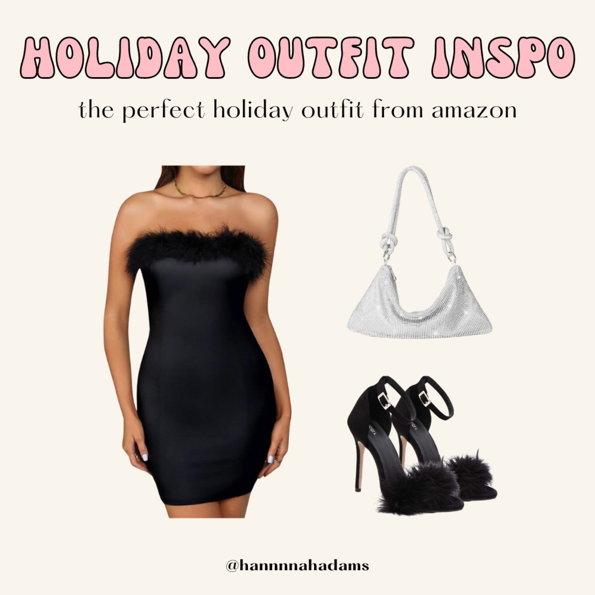 Holiday outfit inspo! Holiday party, Christmas party, little black dress, holiday dress, 

#LTKparties #LTKHoliday #LTKfindsunder100