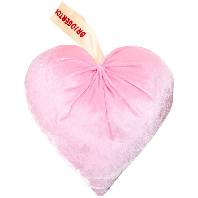 Bridgerton Mini Heart Pillow, Pink,  7" x 7", Model #IG197163-A  by Bridgerton | Walmart (US)