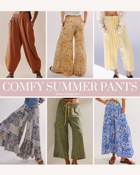 Casual summer pants for women! Pretty much all I wear all summer 😍

Soft pants, summer pants, casual pants, free people, summer outfit, comfy outfits, vacation outfit ideas, vacation outfits, festival outfits

#LTKFestival #LTKmidsize #LTKSeasonal