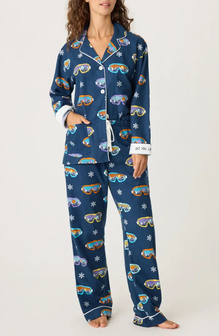 Print Cotton Flannel Pajamas | Nordstrom