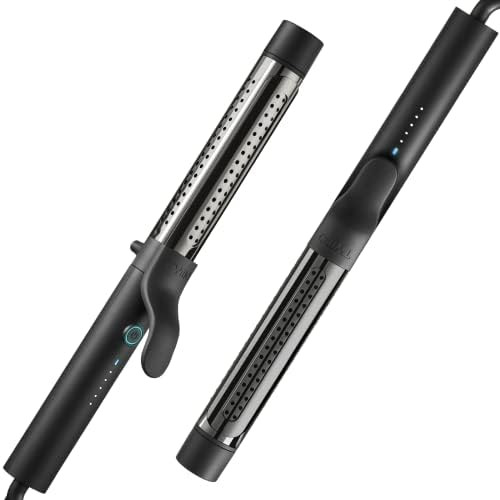 TYMO Steam Curling Iron Wand, Professional Hydrating Hair Curler 1 1/4 Inch with 5 Temperature Setti | Amazon (CA)