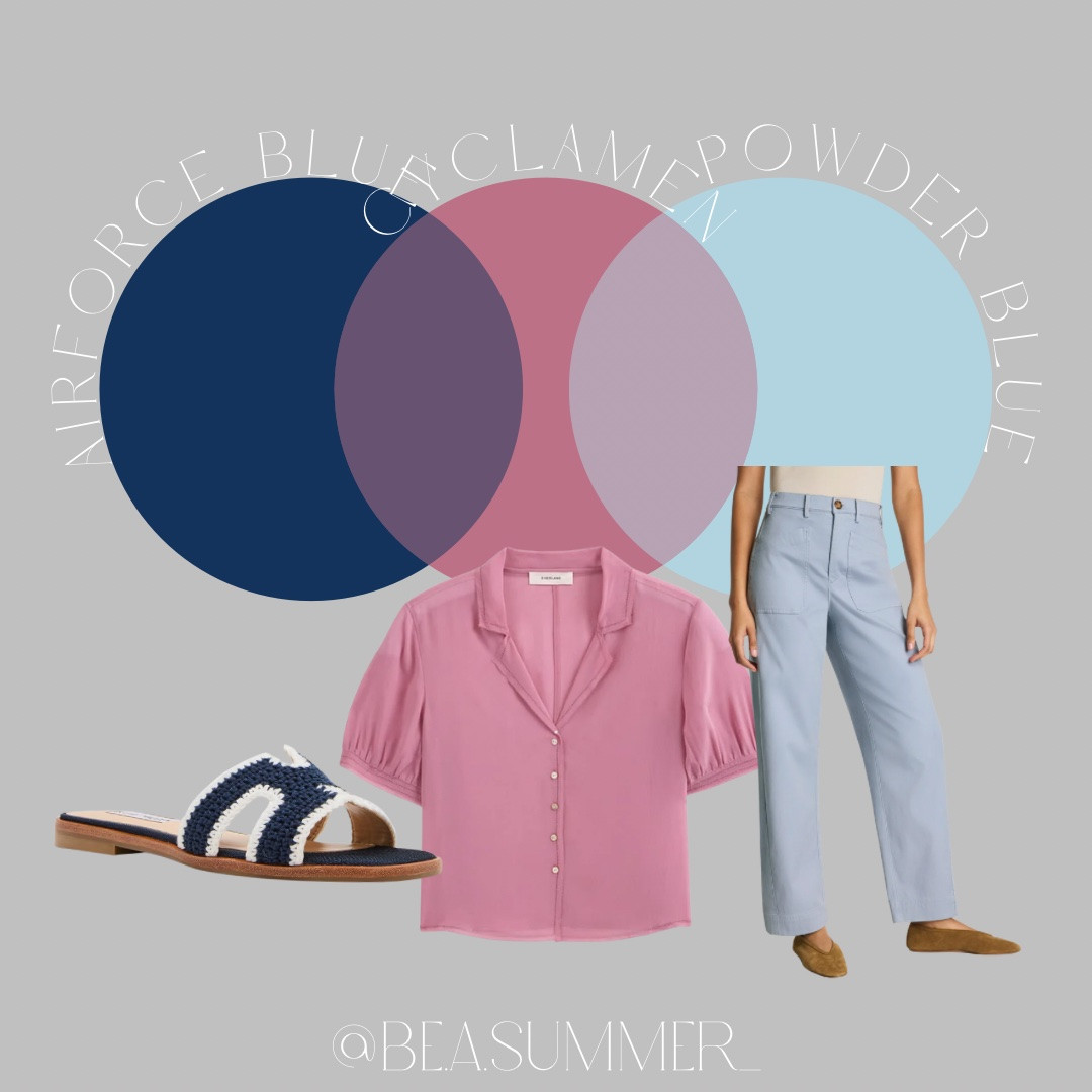 Trendy color combos for seasonal color analysis summers! ☀️✨

Summer / Beasummer / style / trendy