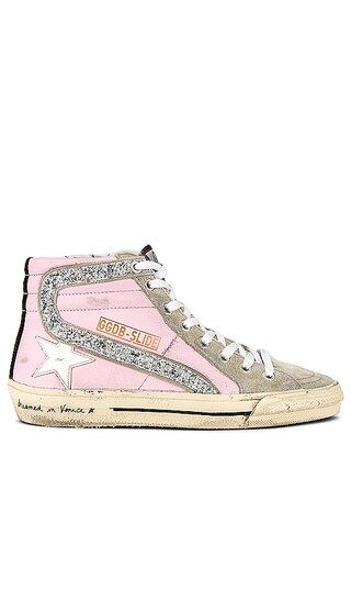 Slide Sneaker in Orchid Pink, Taupe, White, Black, & Silver | Revolve Clothing (Global)