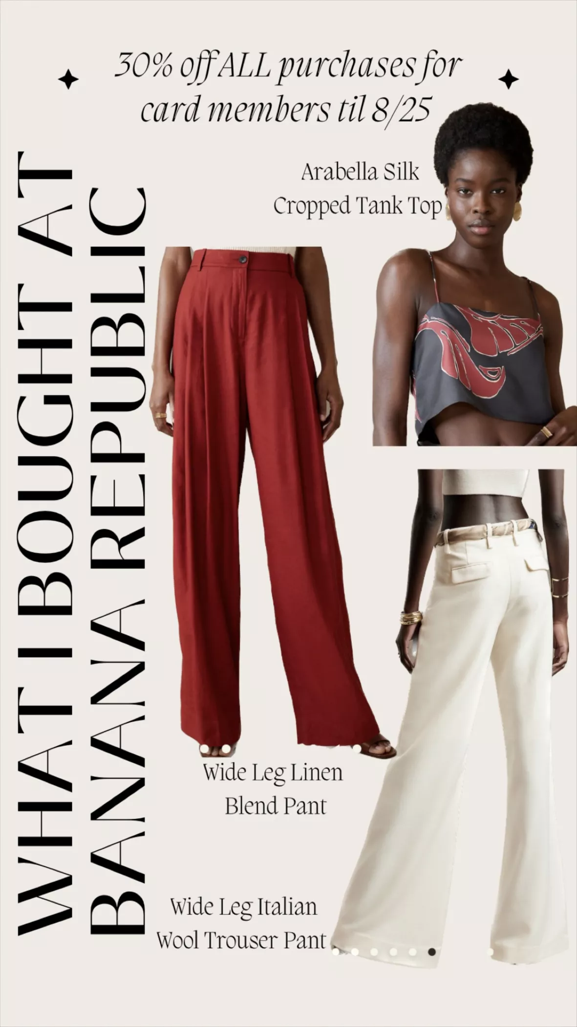What Tops To Wear With Wide Leg Linen Pants