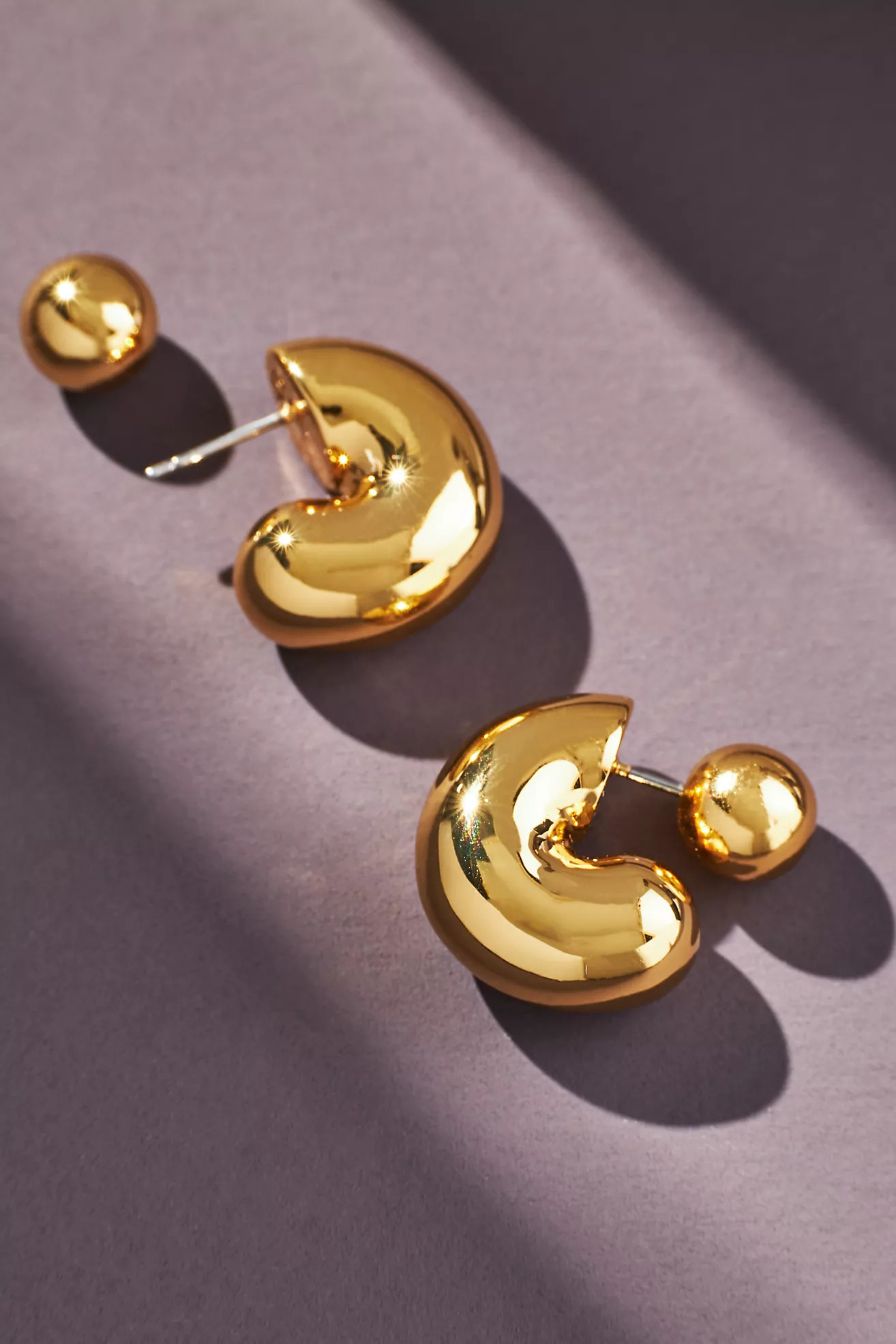 Jenny Bird Medium Tome Hoop Earrings | Anthropologie (US)