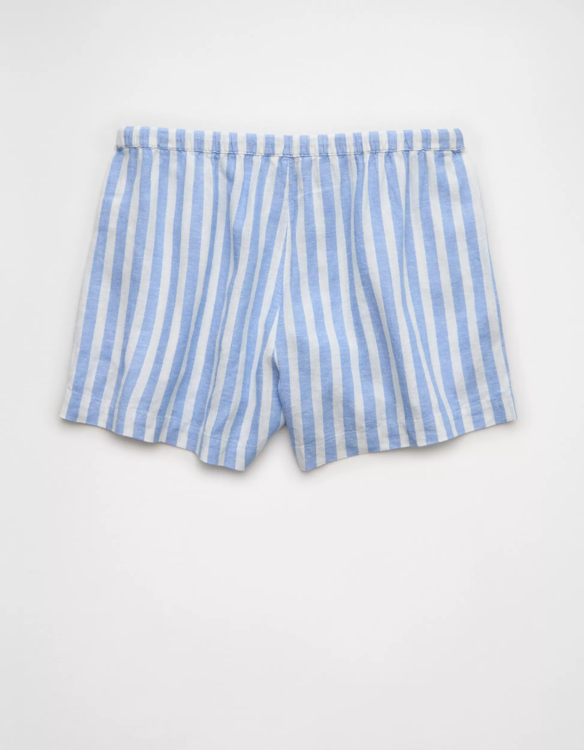 AE Stretch High-Waisted Linen-Blend Soft Short | American Eagle Outfitters (US & CA)