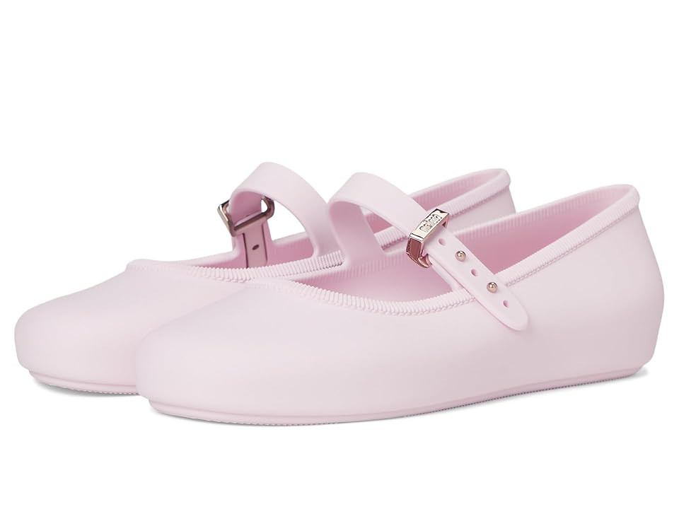 Mini Melissa Soft Ballerina (Little Kid/Big Kid) Girl's Shoes Pink: 1 Little Kid M | Zappos.com