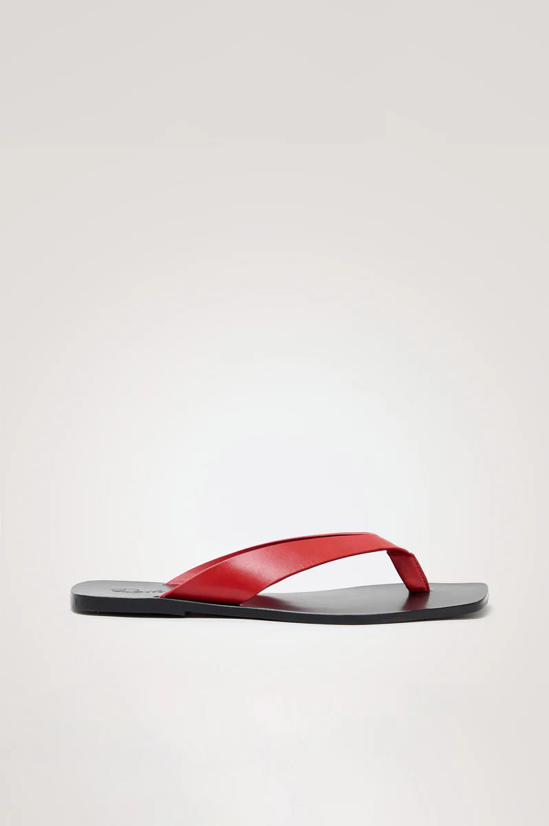 PORTO SANDAL - TOMATO LEATHER | Rails
