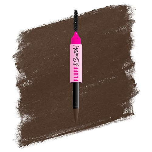 NYX PROFESSIONAL MAKEUP Fluff & Snatch Brow Powder Pen, Cream To Powder Eyebrow Pen For Soft, Defined Brows, Smudge and Transfer-Resistant Formula - Espresso | Amazon (US)