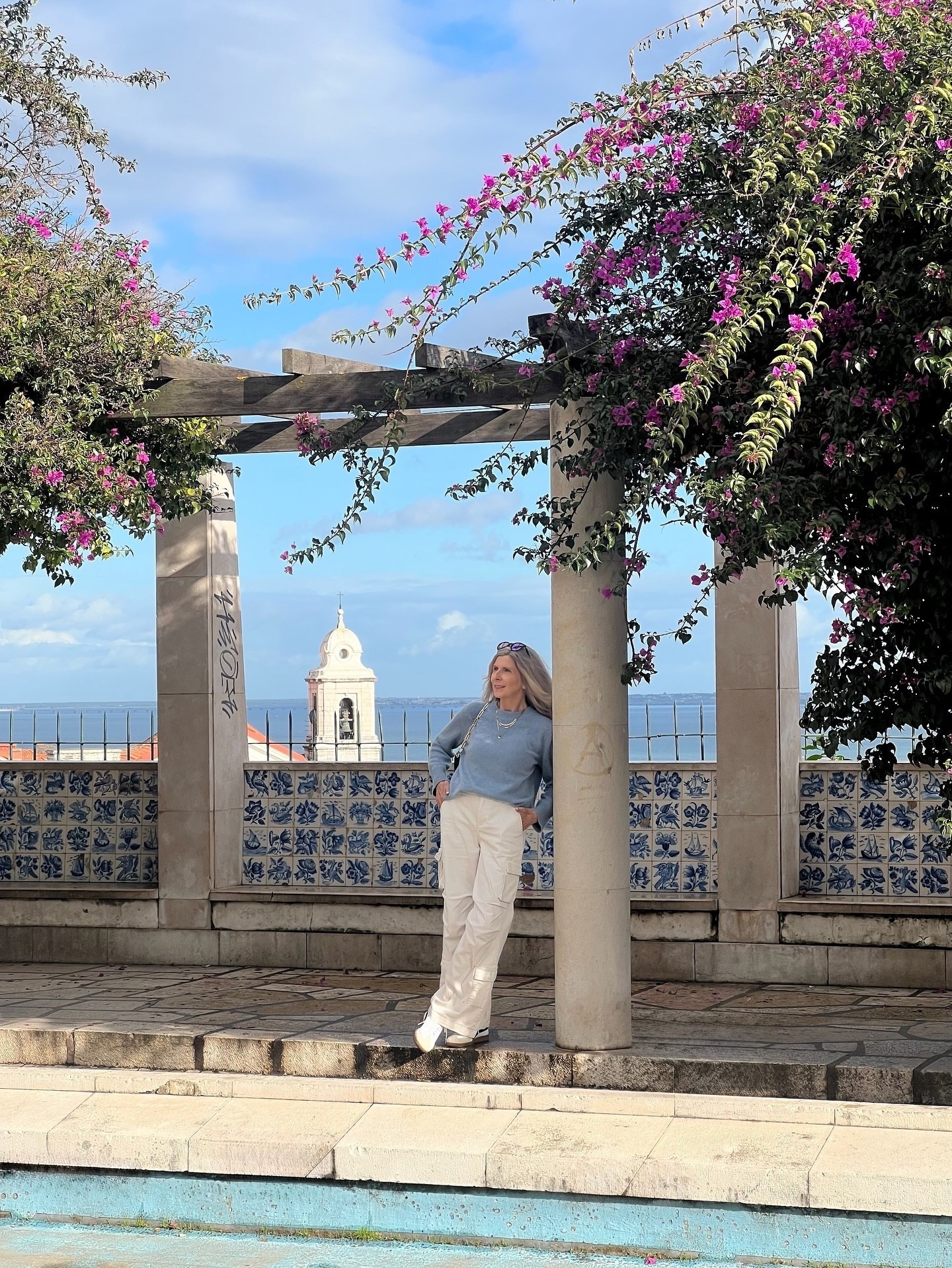 100% Mongolian Cashmere oversized sweater - super soft and adaptive to keep you cool and warm. Tons of color choices - this blue is my favorite and the ecru. Neutral enough to go with jeans and any color pants or skirt. Love all the pockets that cargo pants offer too!!Great for traveling, layering, casual or work wear. Outfit ideas for you! 

#LTKTravel #LTKWorkwear #LTKdayinmylife