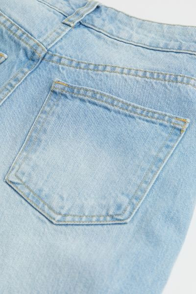 Straight High Split Jeans | H&M (US + CA)