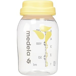 Medela Breast Milk Collection and Storage Bottles, 6 Pack, 5 Ounce Breastmilk Container, Compatib... | Amazon (US)