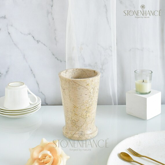 Flower Vase  Marble Italian Marble Handcrafted Flower Vase | Etsy | Etsy (US)