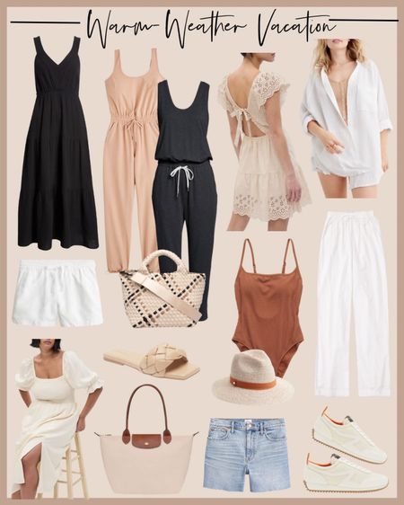 Warm weather vacation capsule perfect for your spring travel outfit

#LTKtravel #LTKunder100 #LTKstyletip