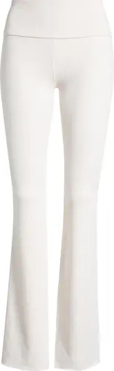 Stretch Cotton Jersey Foldover Pants | Nordstrom