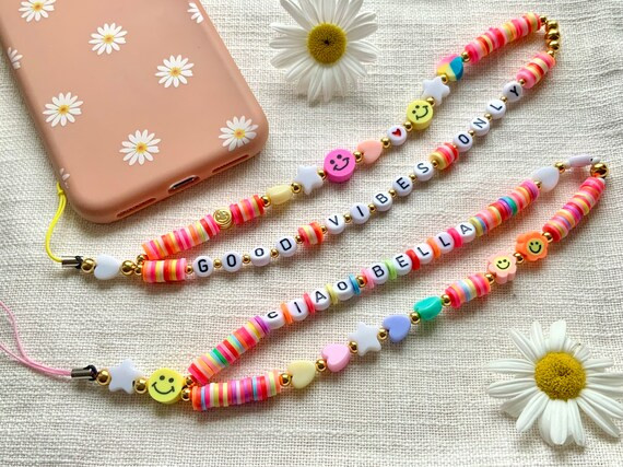 Phone Chain / Phone Strap with beads / Phone Charme | Etsy | Etsy (US)