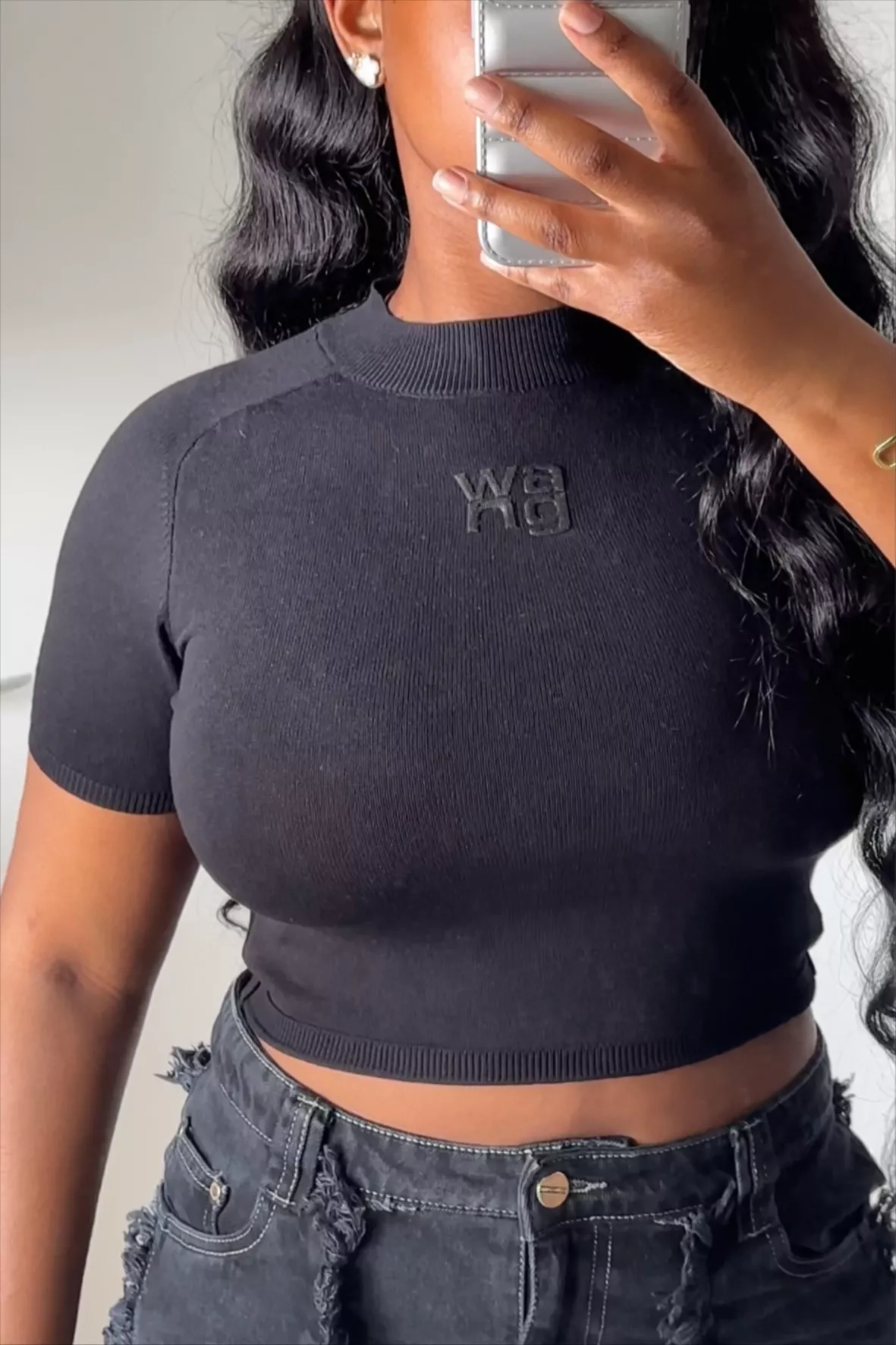 Anyone know a good dupe or something similar to this Alexander Wang crop top/  bra (I really like the logo band at the bottom) : r/findfashion