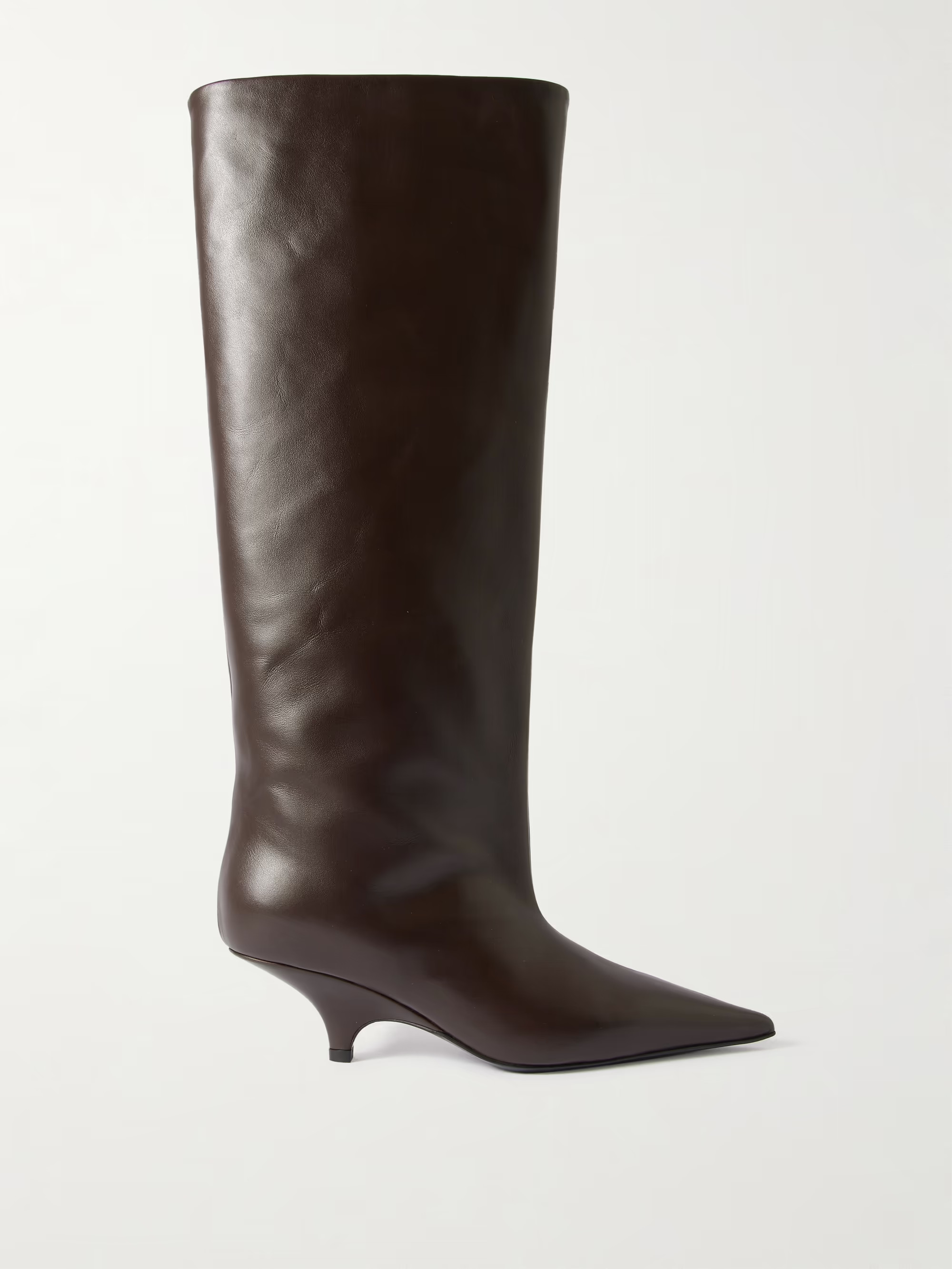 Leather knee boots | NET-A-PORTER (UK & EU)