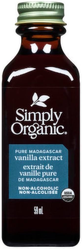 Simply Organic Non-Alcoholic Vanilla Extract, Certified Organic - 59mL Glass Bottle | Amazon (CA)