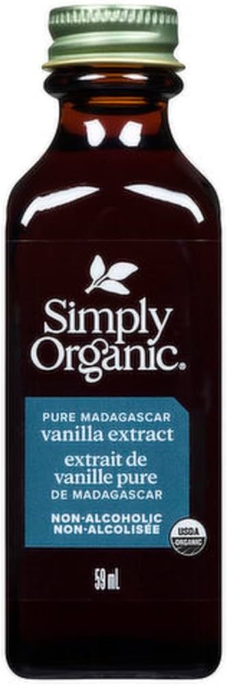 Simply Organic Non-Alcoholic Vanilla Extract, Certified Organic - 59mL Glass Bottle | Amazon (CA)