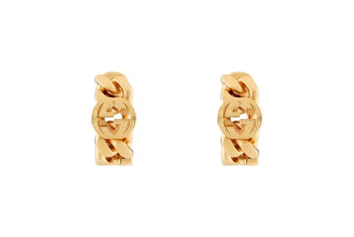 Gucci Hoop earrings with Interlocking G | Gucci (US)