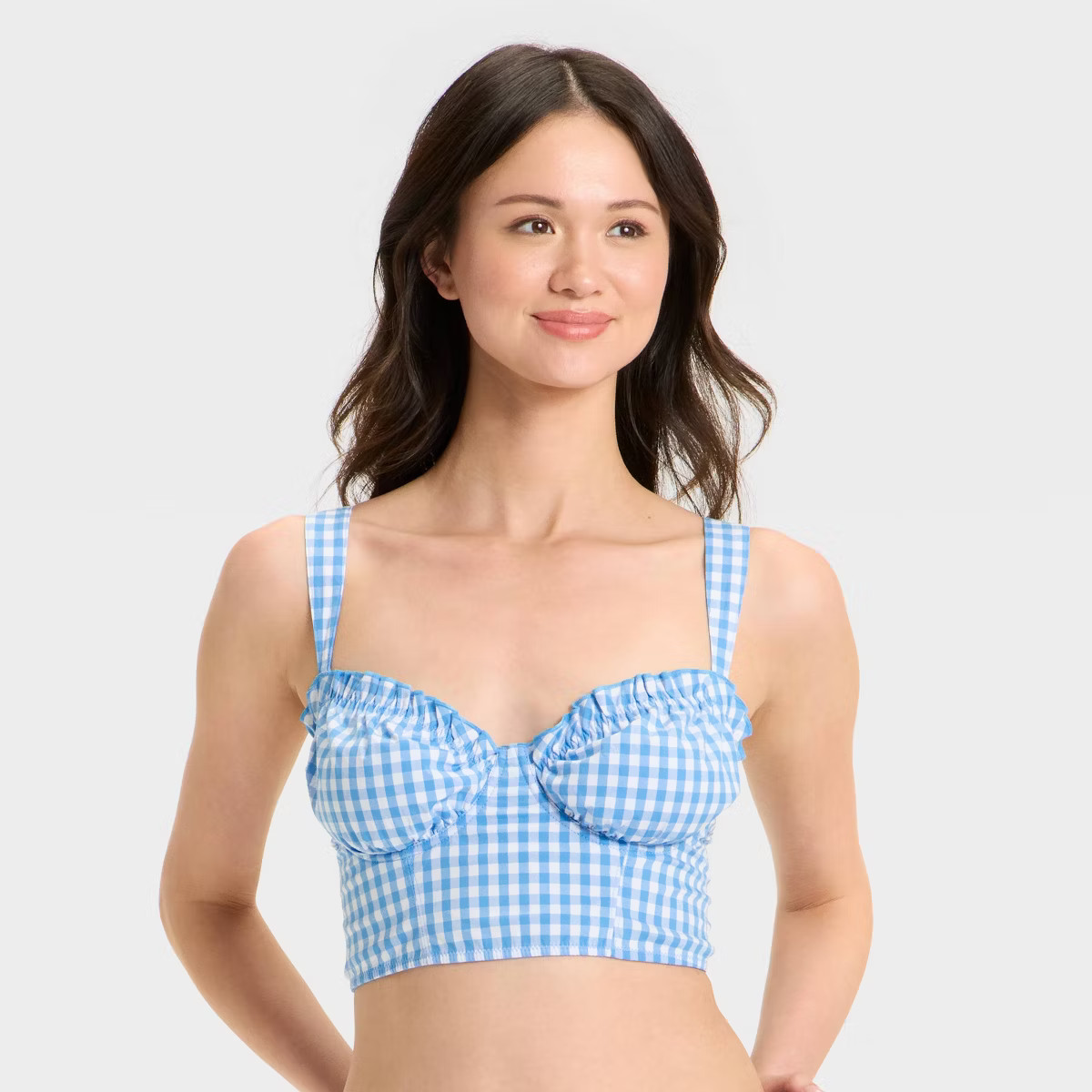 Women's Woven Corset Bra - Colsie™ | Target