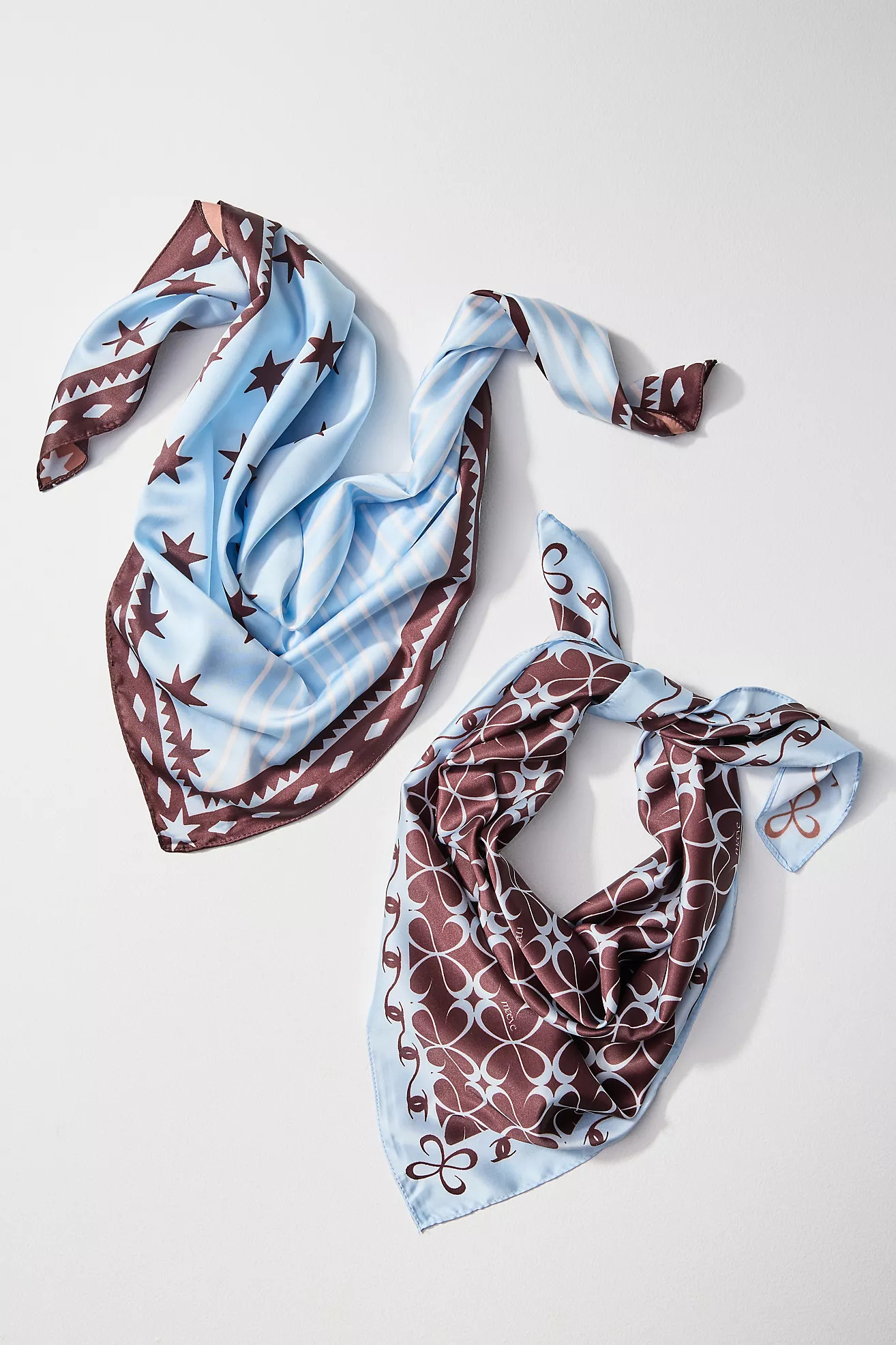 Maeve Printed Hair Scarves, Set of 2 | Anthropologie (US)