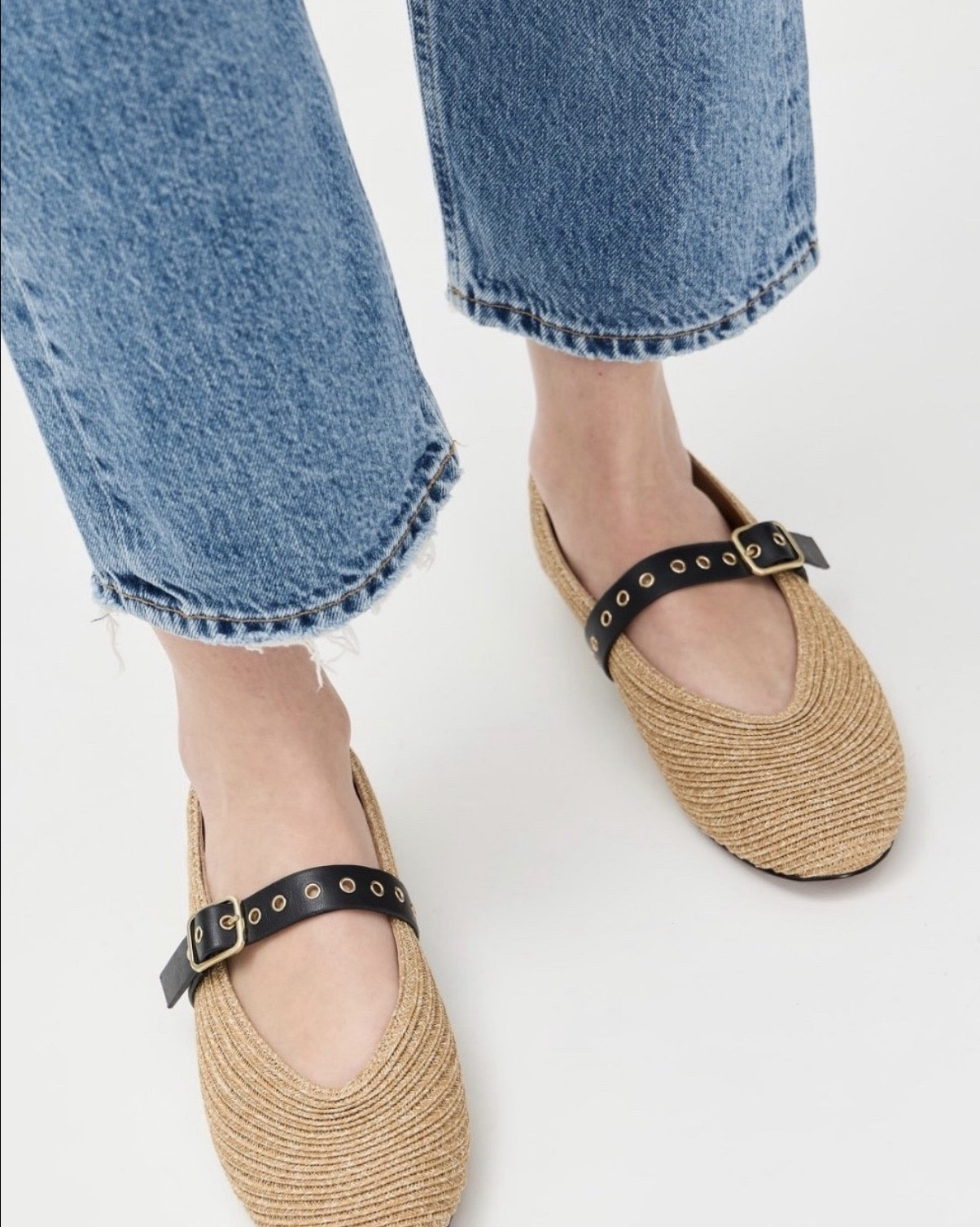Gold flats 
Spring shoes 

#LTKSeasonal