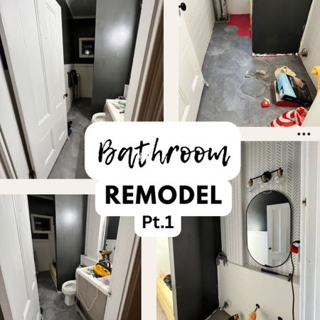 Bathroom Remodel Part 1

Paint color: 
Black- Sherman Williams iron ore
White- Sherman Williams marshmallow
#bathroomrenovation
#houseremodel
#bathroommakeover
#housedecor
#smallbathroomdecor


#LTKstyletip #LTKhome