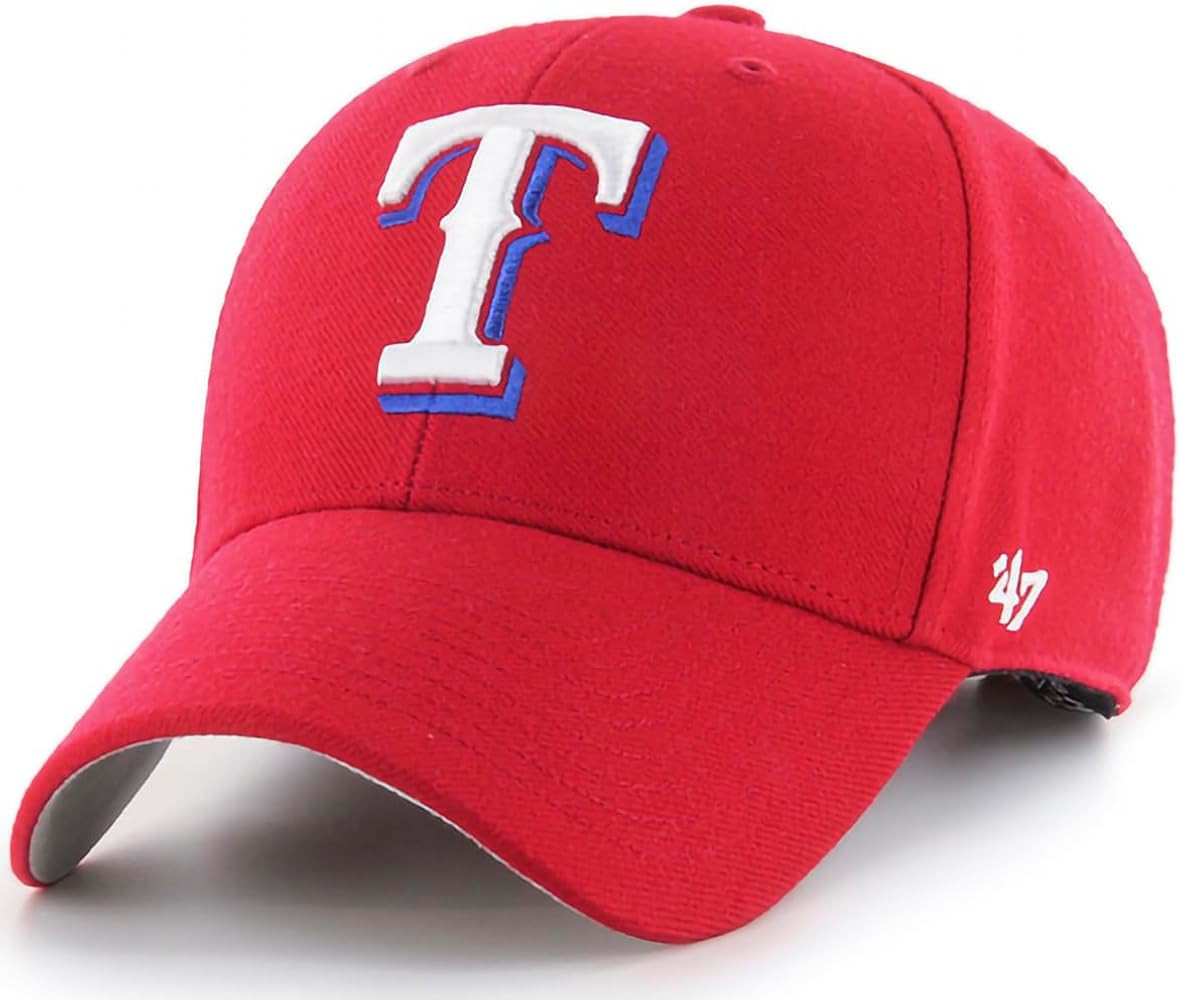 47 MLB Alternate Primary Logo MVP Structure Adjustable Hat, Adult One Size Fits All | Amazon (US)