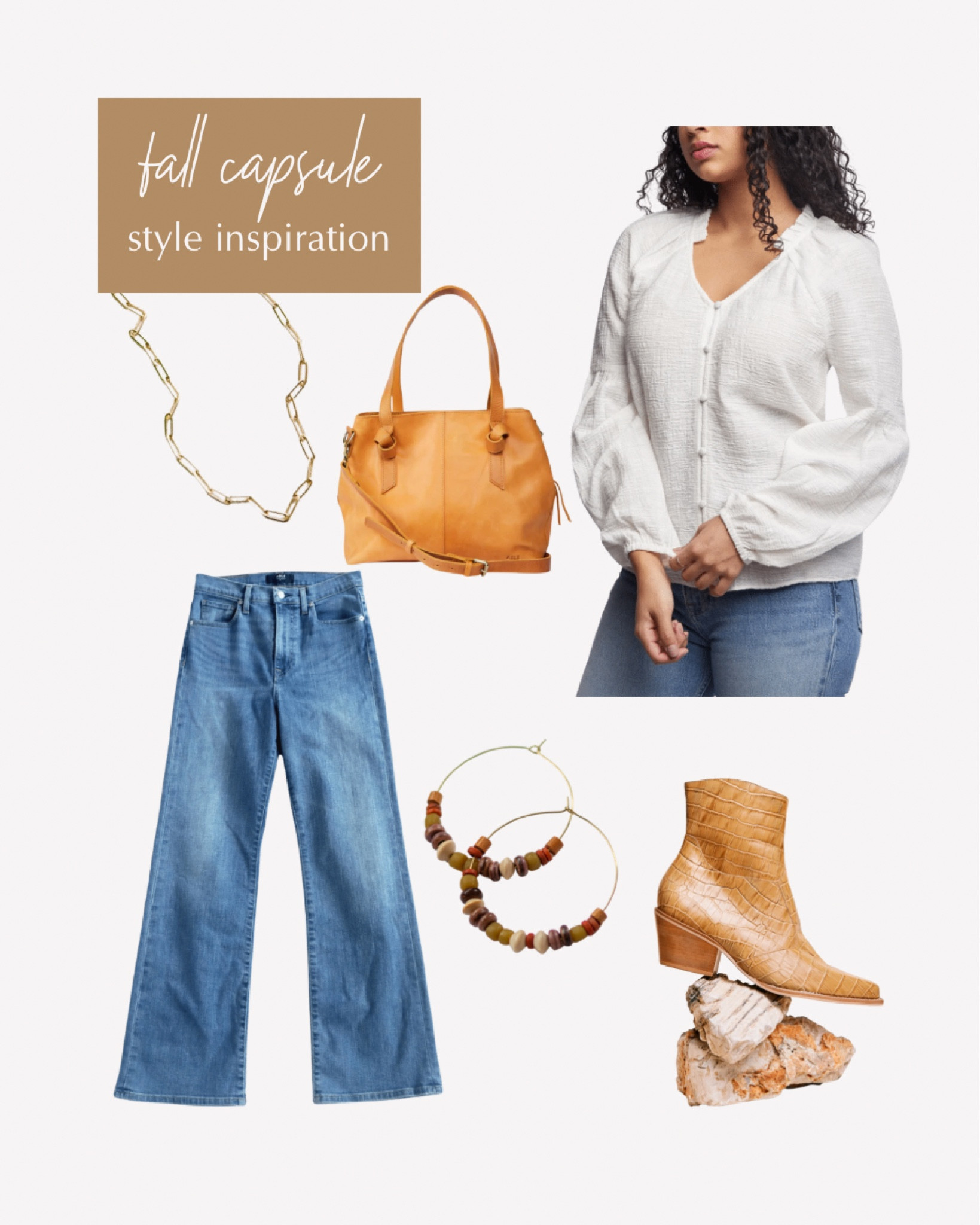 Fall outfit inspo. Easy classic outfit. All jewelry is Sela Designs  

#LTKSeasonal #LTKunder100 #LTKunder50