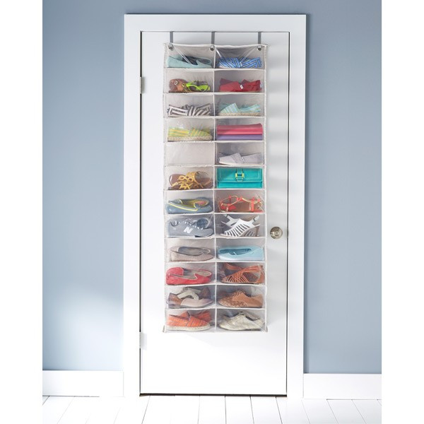 24-Pocket Over the Door Shoe Organizer | The Container Store