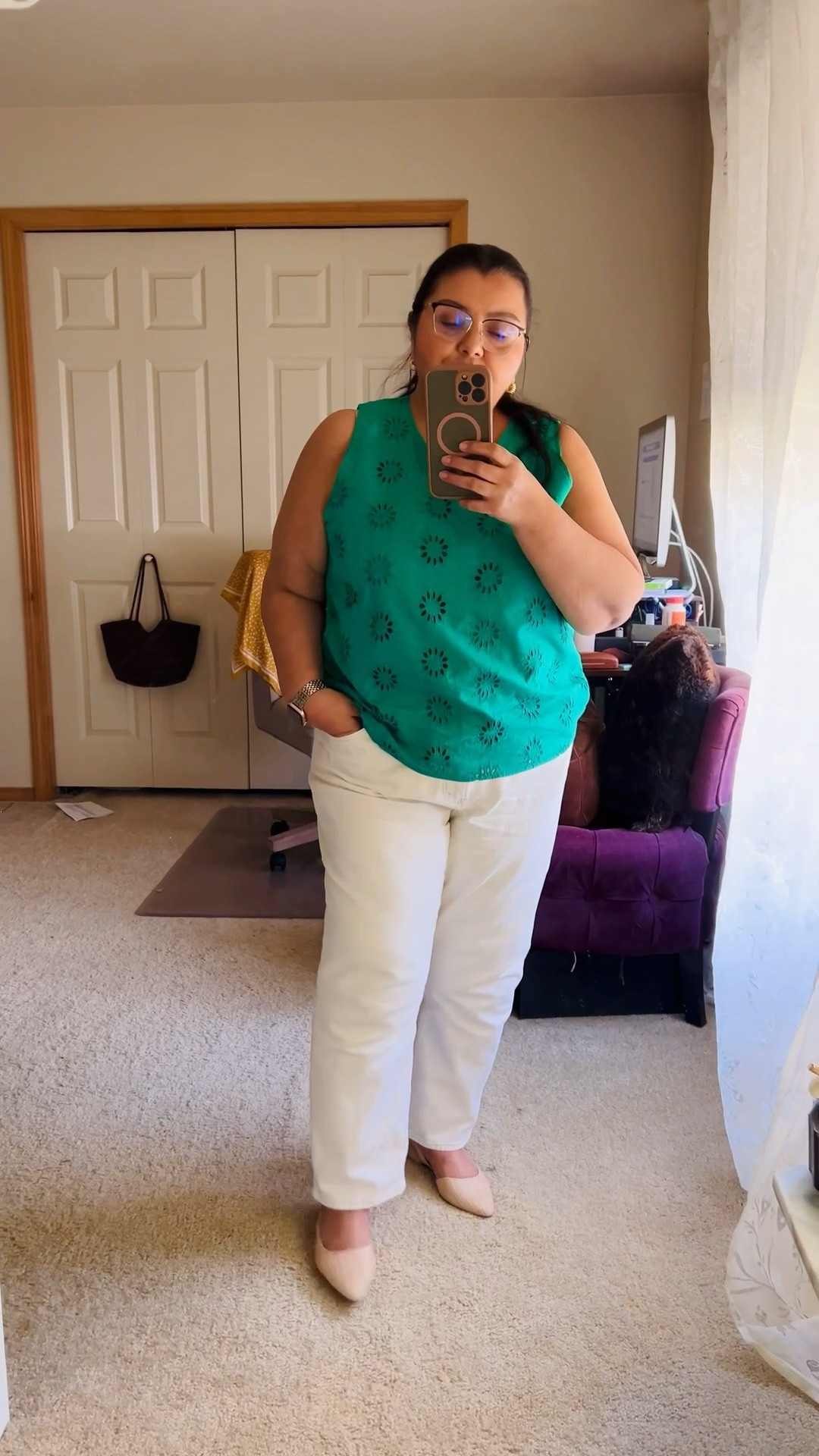 I love how white jeans make colors pop.

I shopped my closet for today’s look, similar pieces linked.

#LTKMidsize #LTKPetite #LTKootd