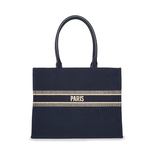 KNOX TOTE NAVY MULTI | Steve Madden (US)