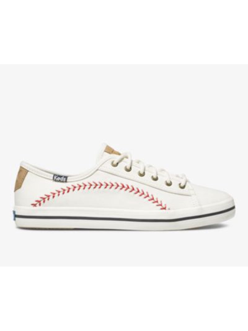 Keds Kickstart Pennant Sneaker Women Off White Canvas | Walmart (US)